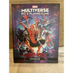 NEW Marvel Multiverse Role-Playing Game SPIDER-VERSE EXPANSION HC Manual